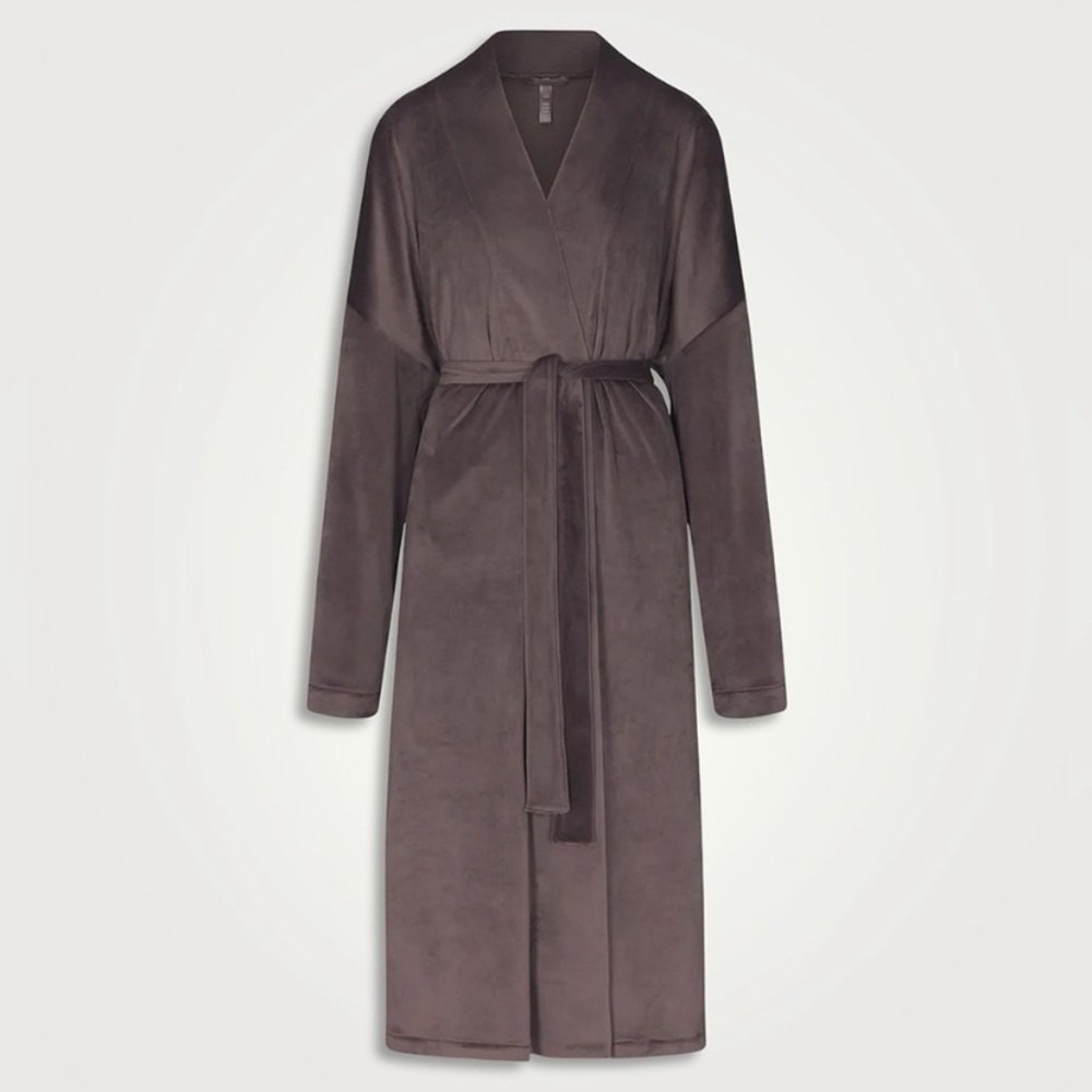 SKIMS Velour Long Robe 3XL